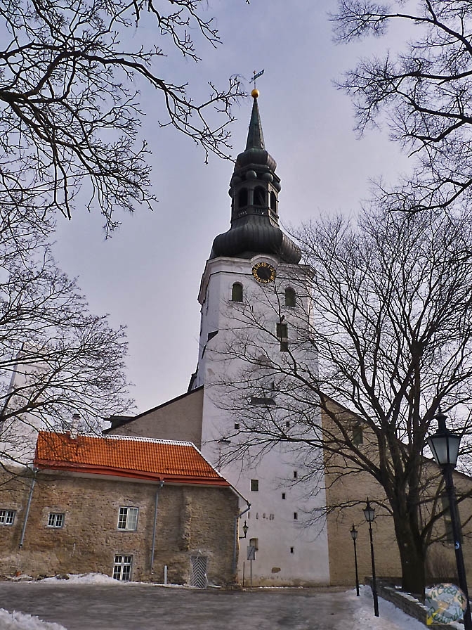La torre de la Catedral de Santa María, Tallin