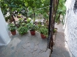El patio de nuestro hostel en Berat, el Backpacker's