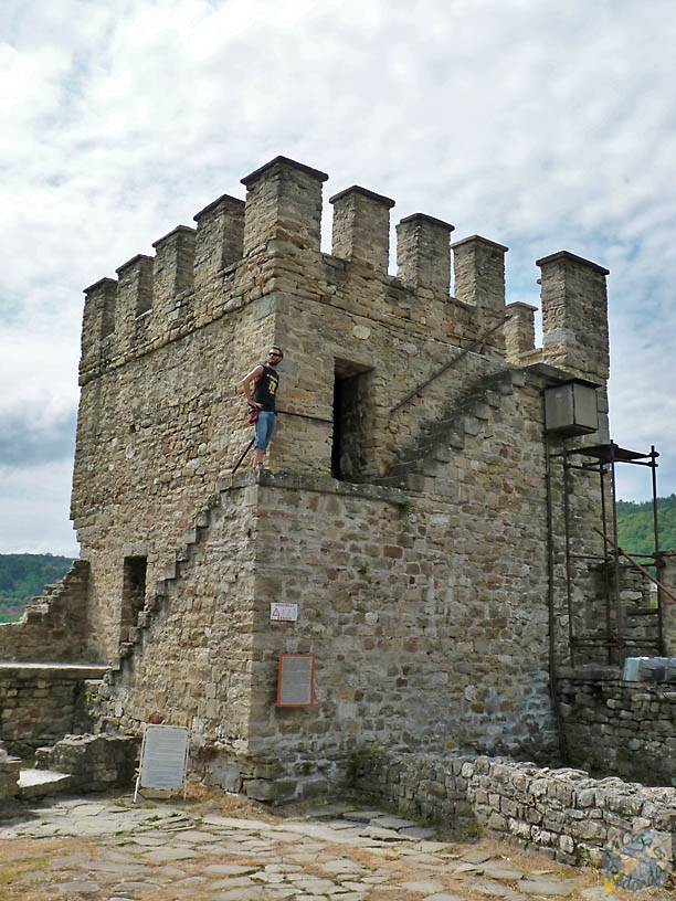 Torres de la fortaleza de Tsarevets