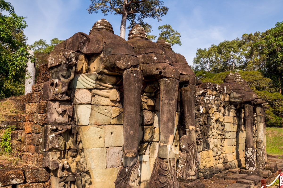 Terraza de los Elefantes, Angkor