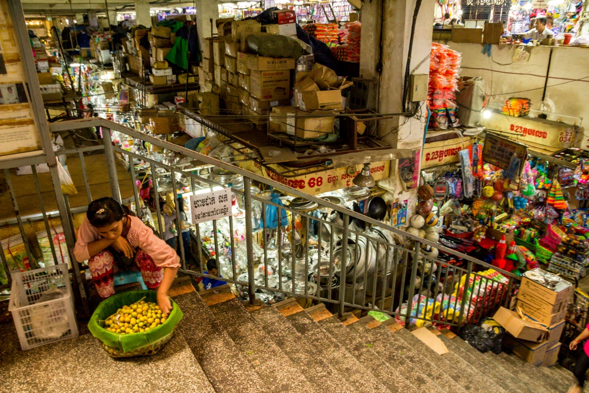 Mercado de Orussey, Phnom Penh