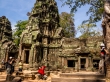 Chinos por doquier ocupándolo todo con sus fotos, Angkor