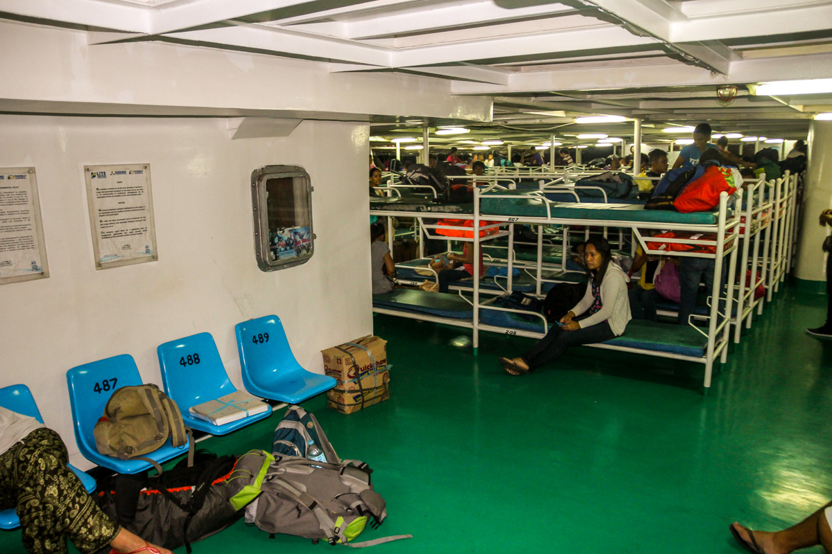 Asientos ferry Siquijor - Cebu