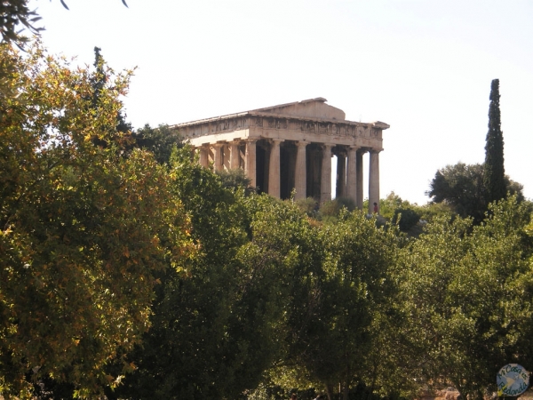 El templo de Hefesto, Ágora