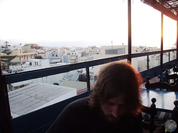 Heraklion desde la terraza del hostel