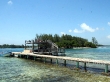Nuestro embarcadero en Jewel Cay