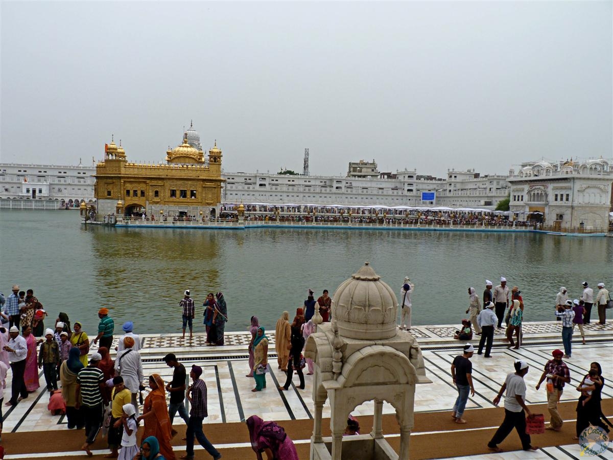 El recinto del Templo Dorado, Amritsar