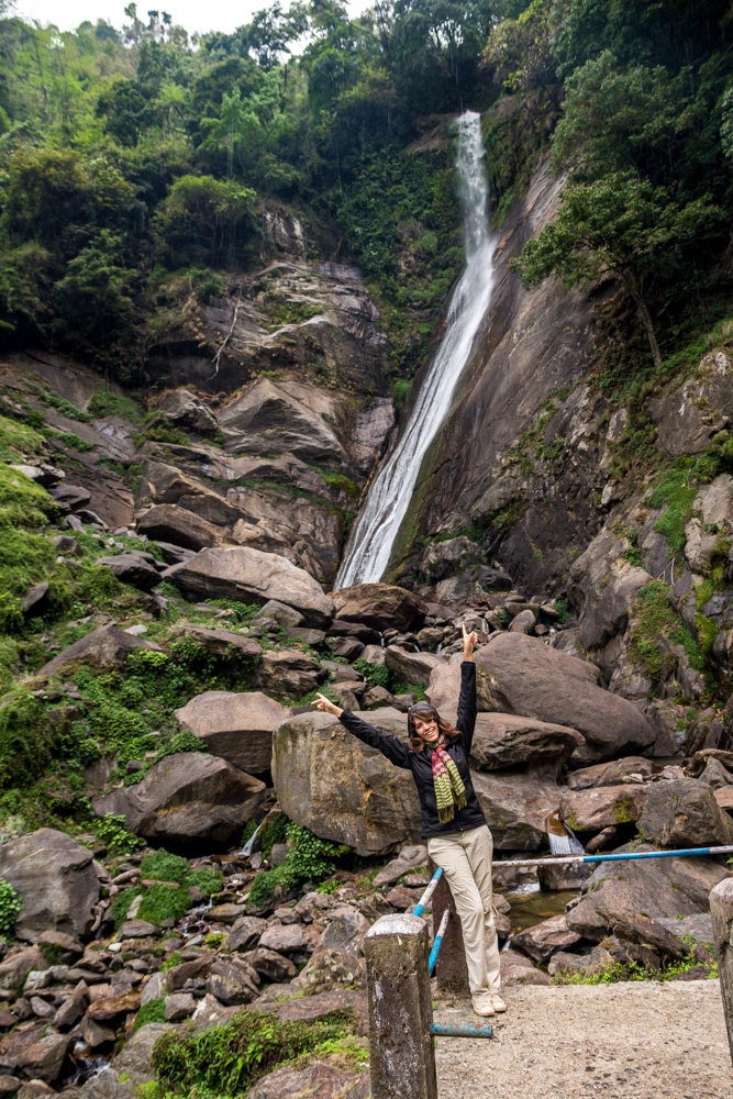 Recorriendo las cascadas de Sikkim
