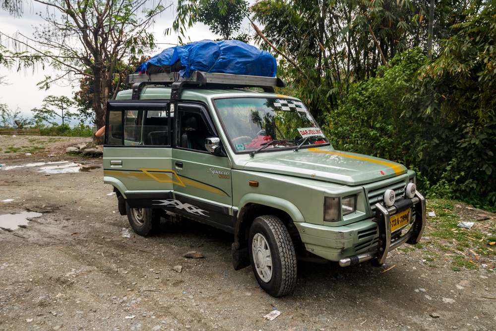 Jeeps compartidos Sikkim