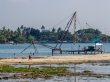 Pescando con las redes chinas, Fort Kochi