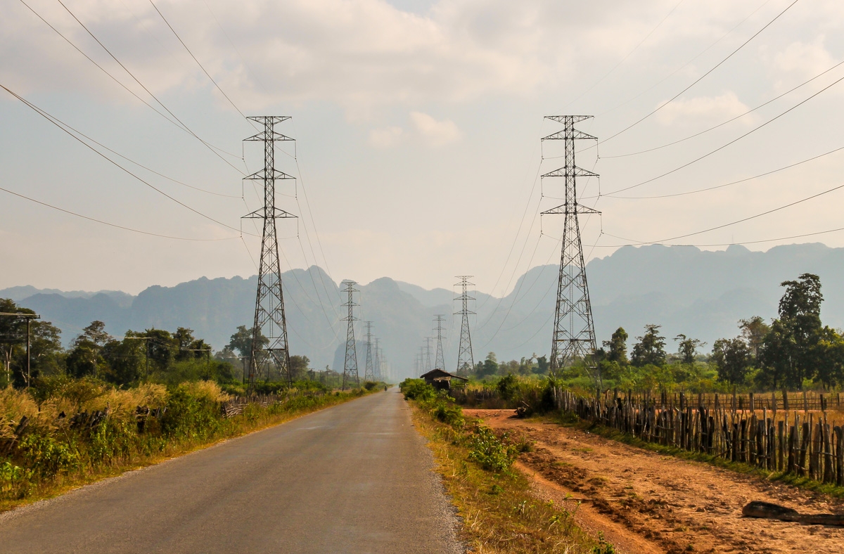 Torres de cables hasta el infinito, Thakhek Loop