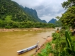 El río Ou, en Muang Ngoi