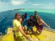 El equipo Manta Divers. Guraidhoo, Maldivas