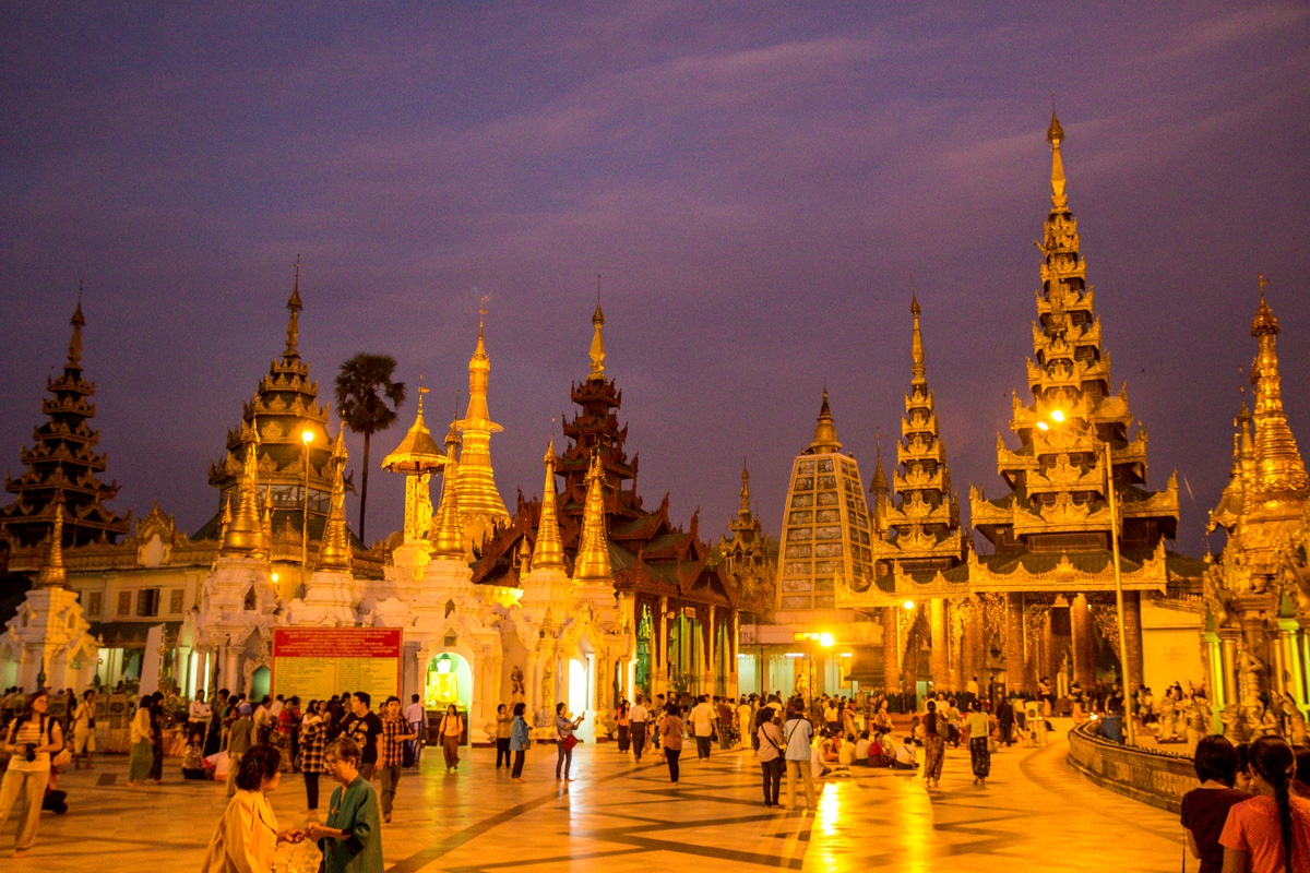 Complejo de la Shwedagon Paya, Yangon