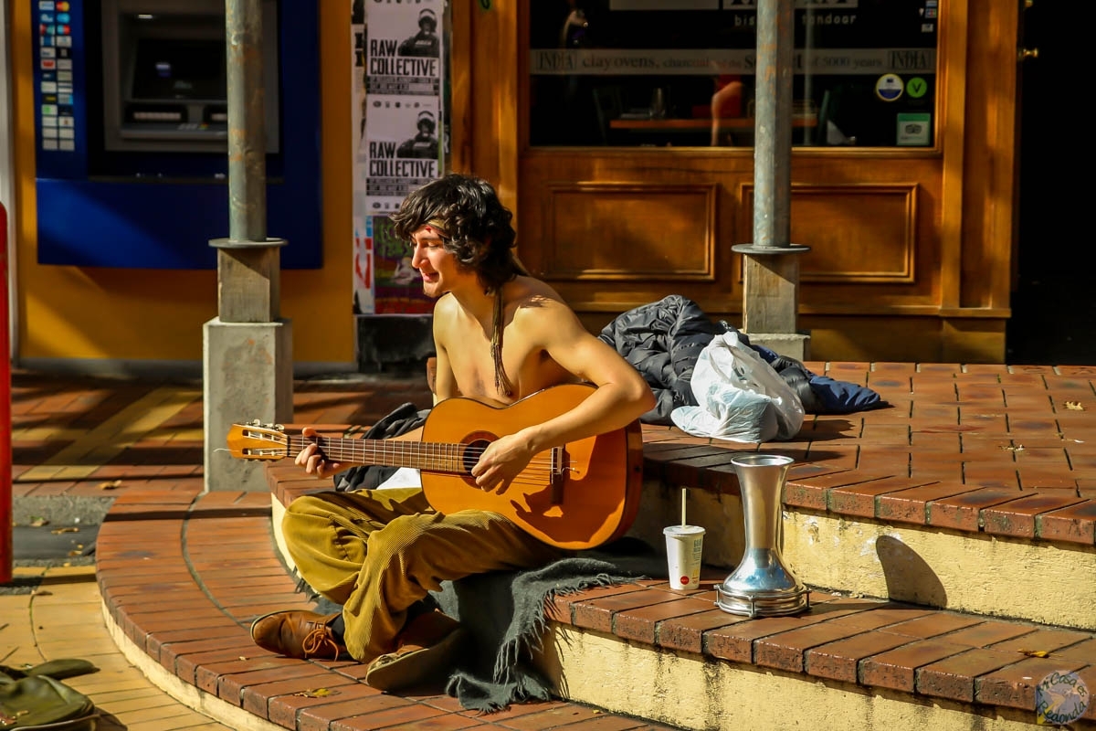Música en Cuba St, Wellington