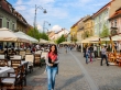 Calles peatonales del centro de Sibiu
