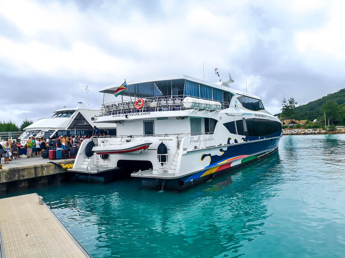 Ferrys entre islas, Seychelles