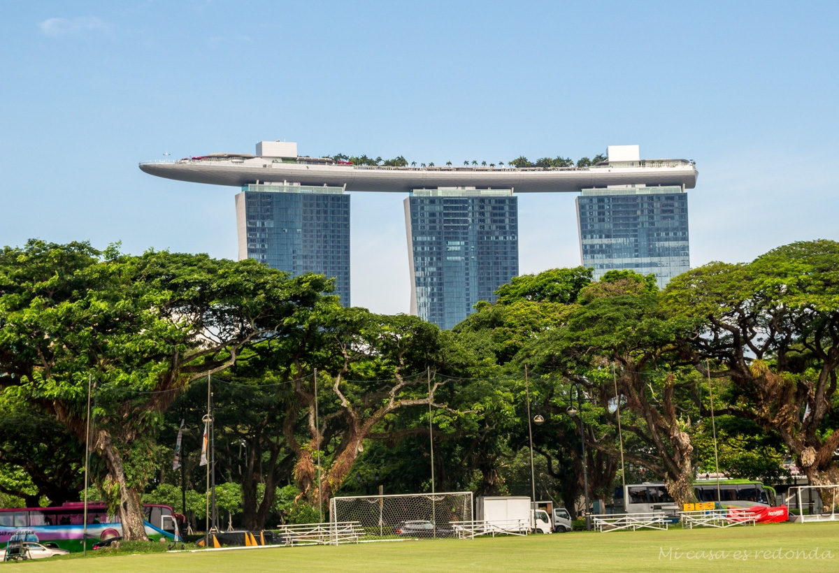 Marina Bay Sands, el edificio más emblemático de Singapur