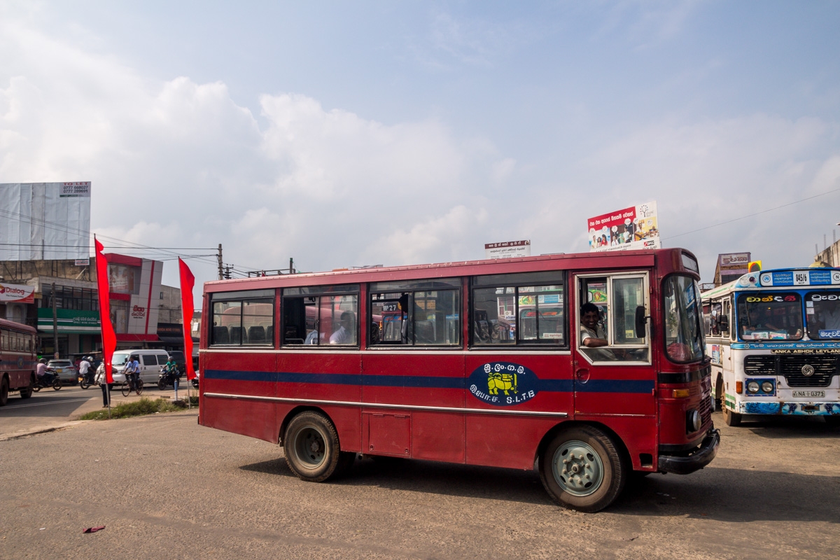 Bus en Sri Lanka