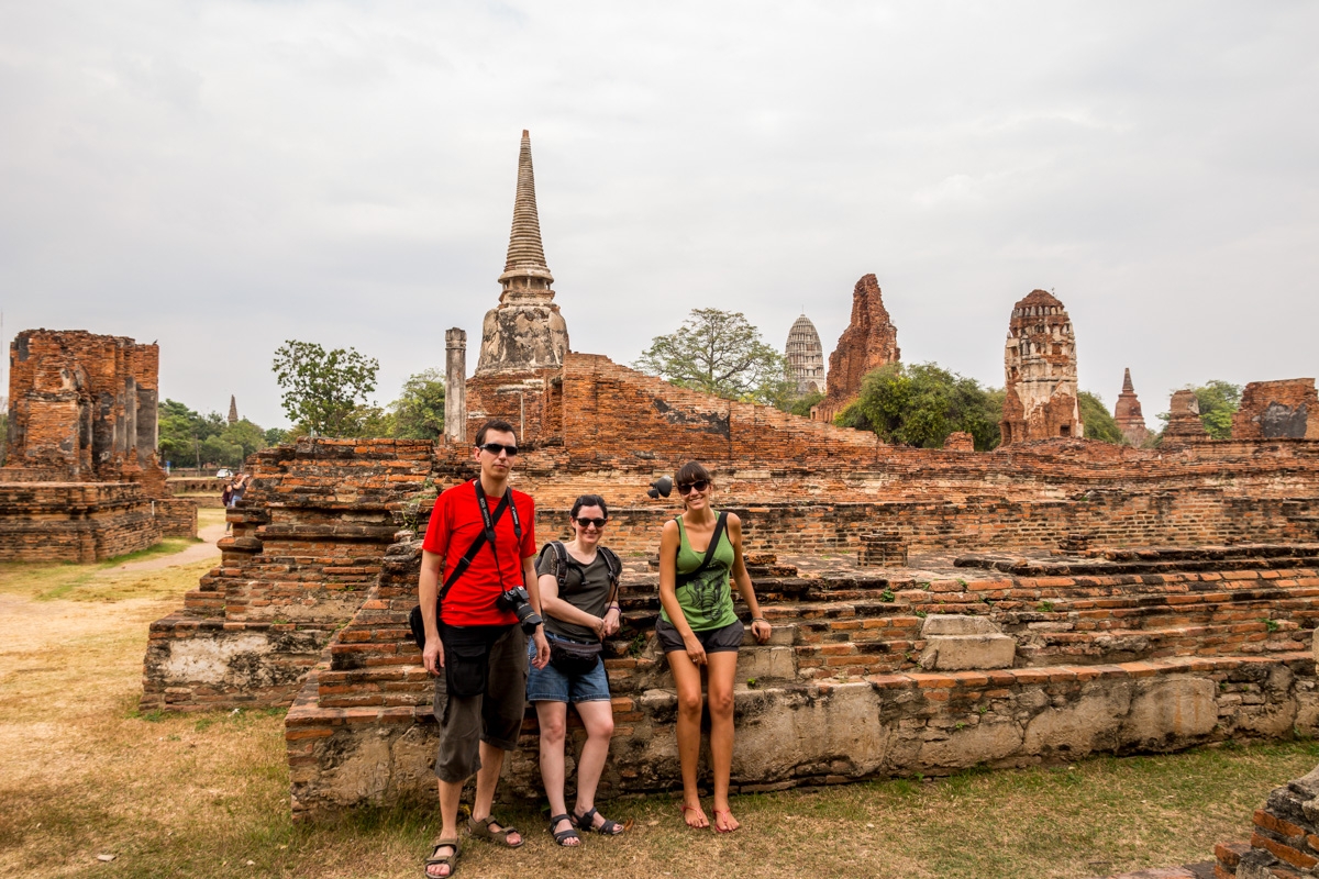 Paseando entre ruinas, Ayutthaya