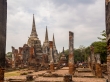 Entre las ruinas de Ayutthaya