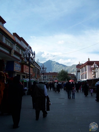 Las calles de Lhasa