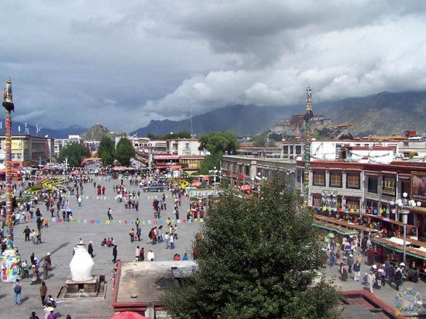 Plaza Barkhor, Lhasa