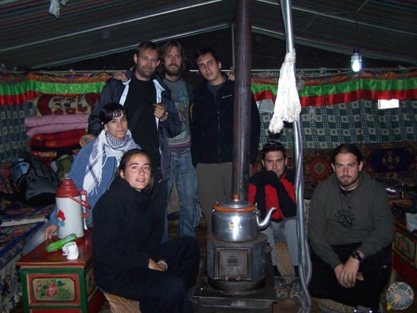 En el campamento base del Everest, la tienda en la que dormíamos
