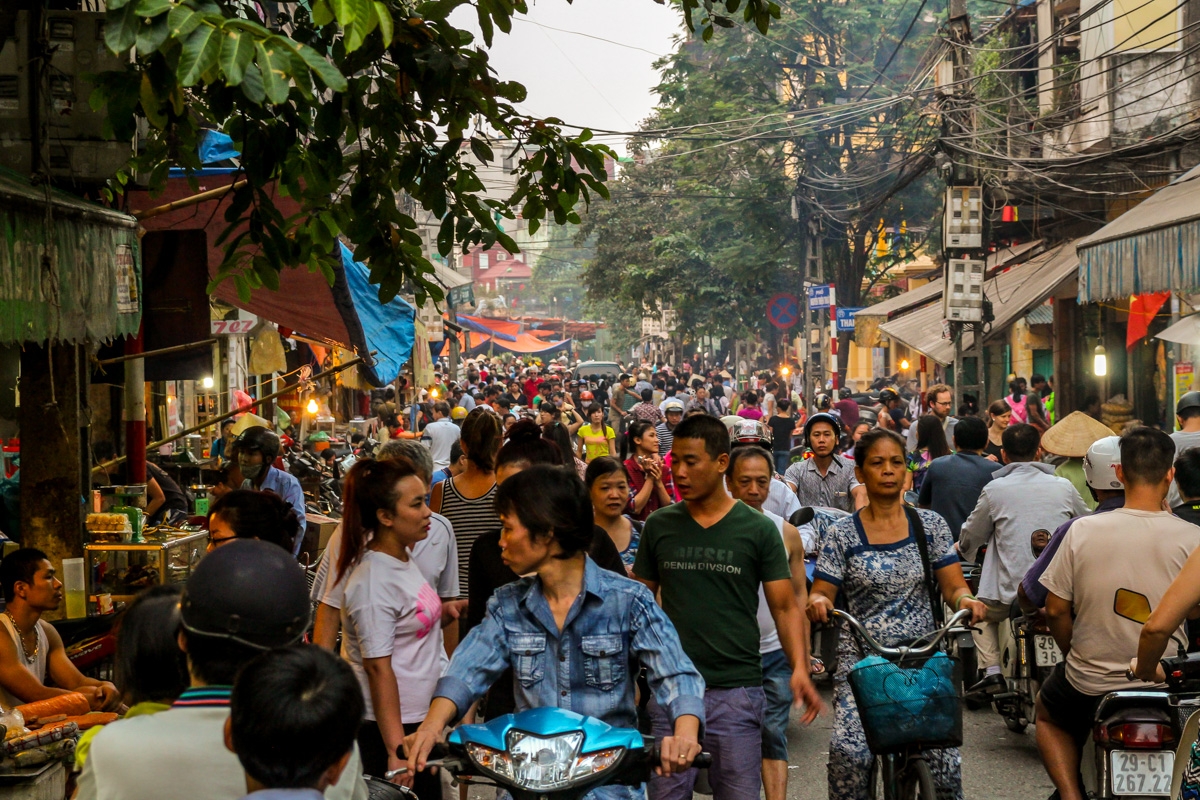 Multitud, Hanoi