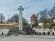Columna de la Victoria de la Guerra de la Independencia. Plaza de la Libertad, Tallin