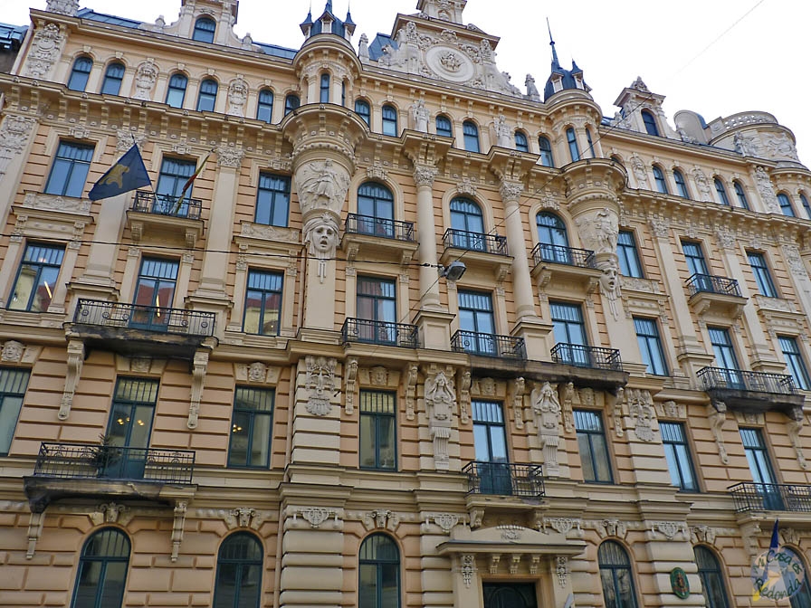 Art Nouveau en su máximo esplendor, Riga
