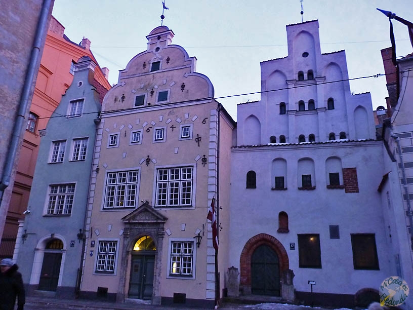 Las casas más antiguas de Riga