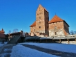 Patio exterior del Castillo de Trakai