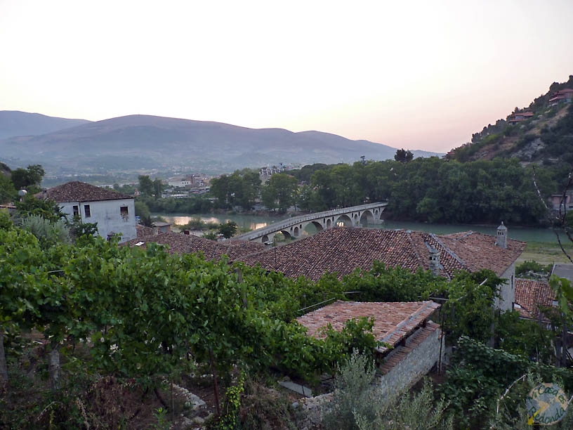 Vistas de Berat desde el hostel