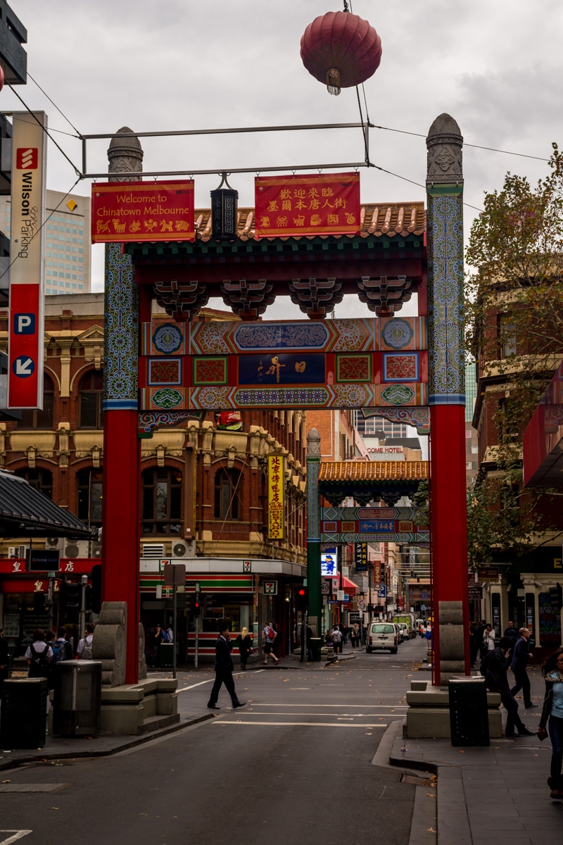El pequeño Chinatown en Melbourne