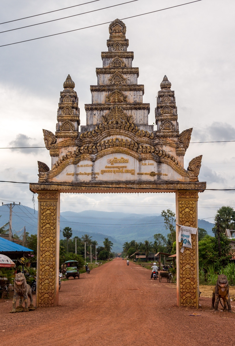 Caminos en los alrededores de Kampot