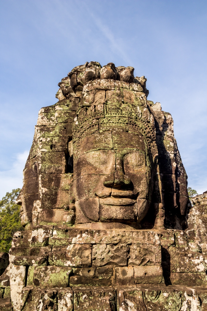 Las caras en el Bayon, Angkor