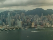 Hong Kong island, tarde tormentosa