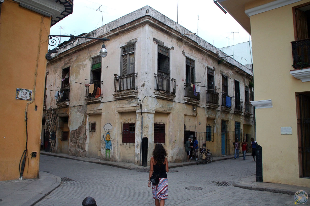 Un pequeño rincón de la Habana vieja