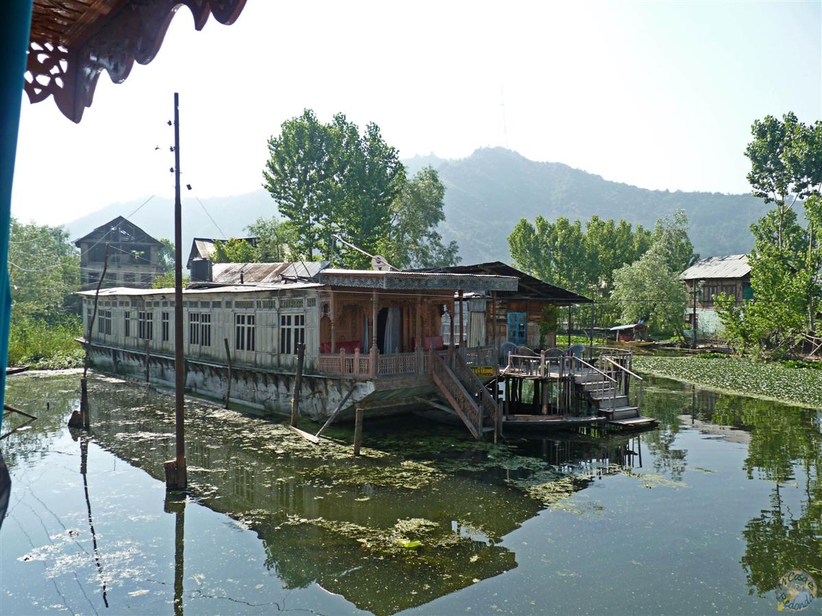Casa flotante de Srinagar, Cachemira