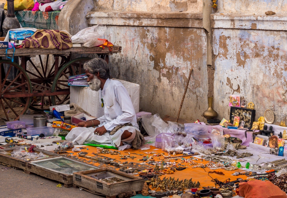 Vendedores callejeros, Pushkar