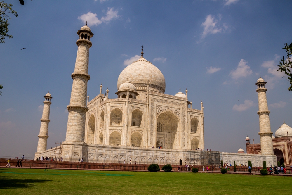 Vistas alternativas del Taj Mahal