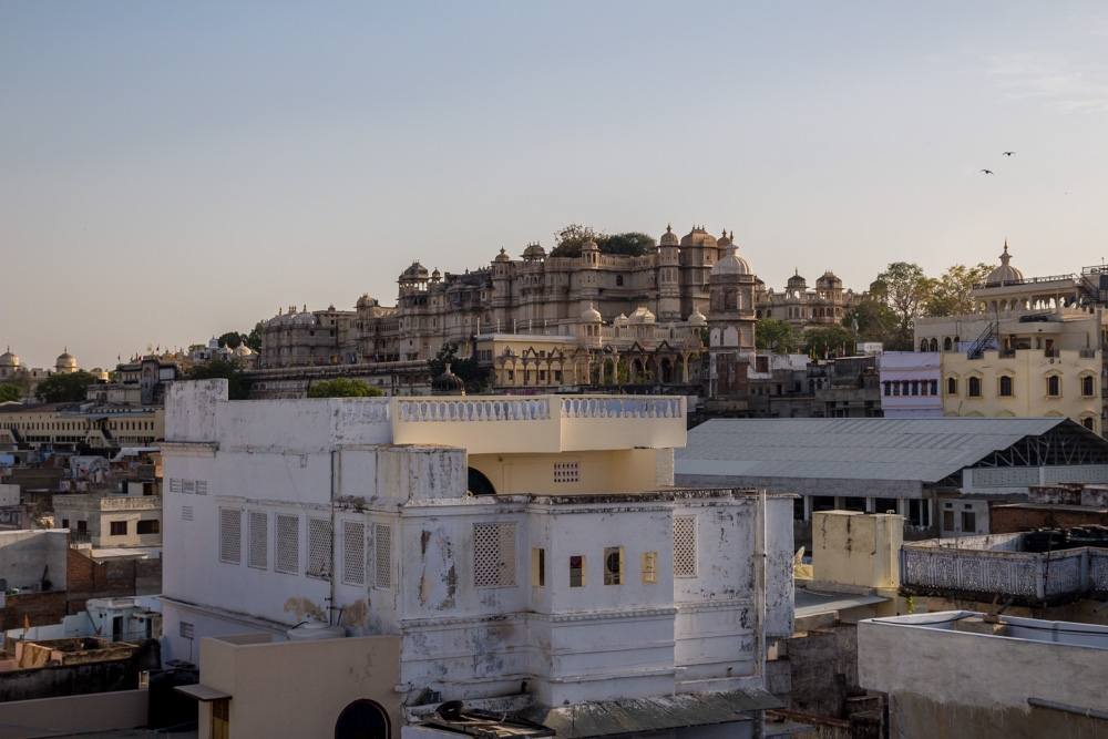 Vistas de Udaipur desde nuestra guesthouse