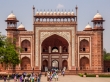 Darwaza, el fuerte de acceso al Taj Mahal, Agra