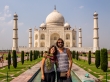 La única foto decente que nos hicieron, Taj Mahal