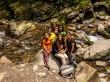Carol con las chicas locales, Sikkim