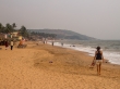 Paseando por la playa de Anjuna, Goa
