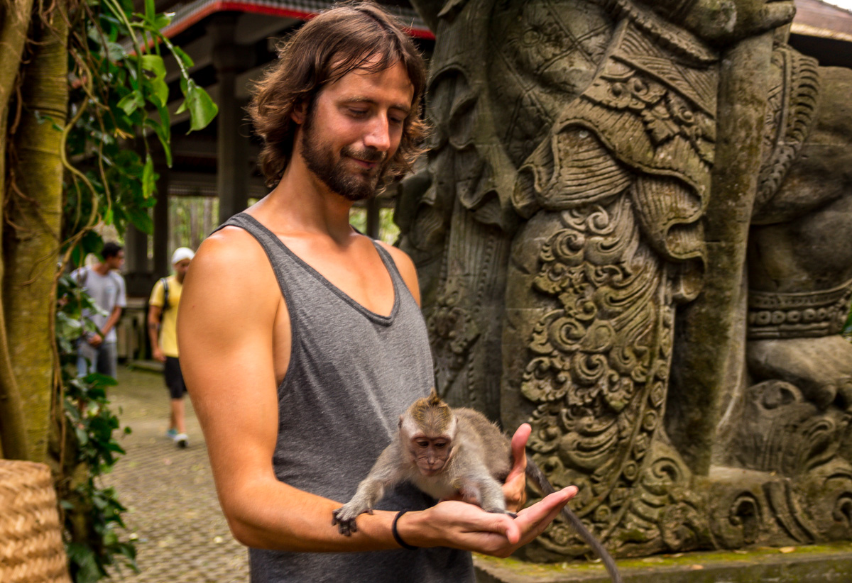Mírale qué mono! Monkey Forest, Ubud, Bali