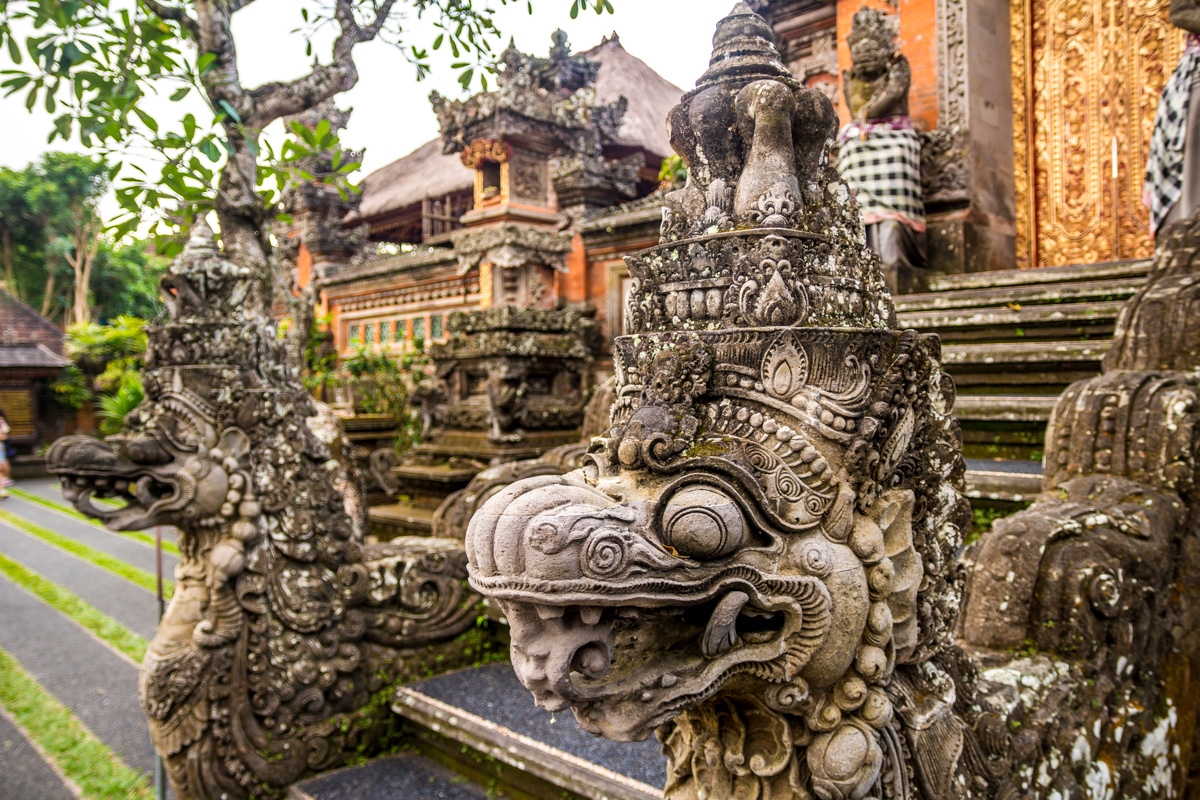 Arte balinés en Ubud