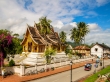 Junto al Palacio Real, Luang Prabang